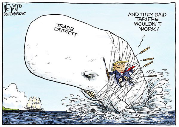 Moby Deficit by Christopher Weyant, The Boston Globe, MA